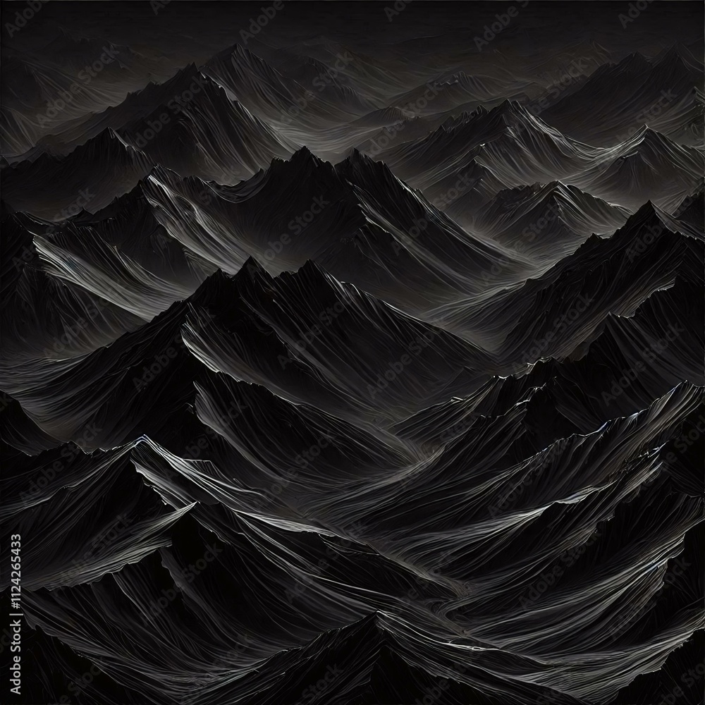 Poster A solid black background with no visible texture or pattern, creating a deep, dark, and uniform backdrop.