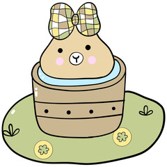 Groovy St. Patrick's Day Capybara Clipart Collection