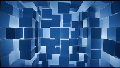 Clear Plain Shiny Warm Soft Vintage Bokeh Cloudy Wave Like Geometric Blue Background or Texture