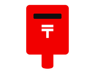 郵便ポストのアイコン