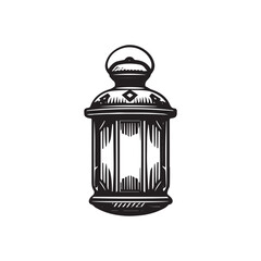 Lantern icon vector symbol design illustration