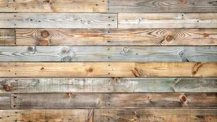 Obraz premium Rustic Weathered Wood Planks Background Texture Ideal for Design Projects