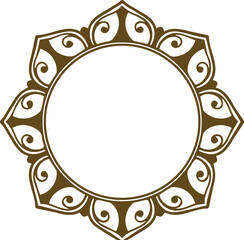 Beautiful flower art and mandala vector design
