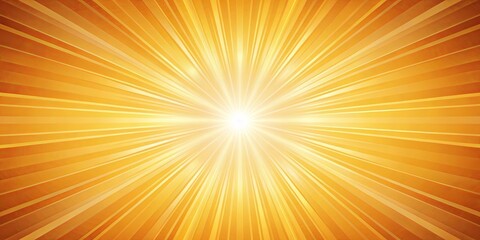 Golden Radiance An Abstract Burst of Light and Warmth