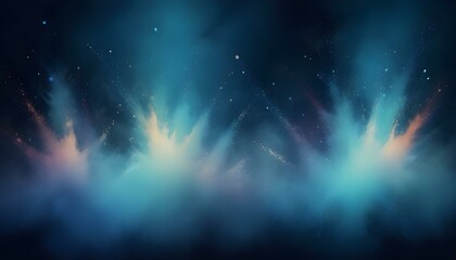 Clear Plain Shiny Warm Soft Vintage Bokeh Cloudy Wave Like Geometric Blue Background or Texture