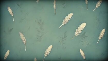 Clear Plain Shiny Warm Soft Vintage Bokeh Cloudy Wave Like Geometric Blue Background or Texture