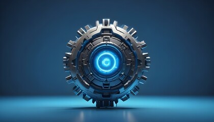 Clear Plain Shiny Warm Soft Vintage Bokeh Cloudy Wave Like Geometric Blue Background or Texture