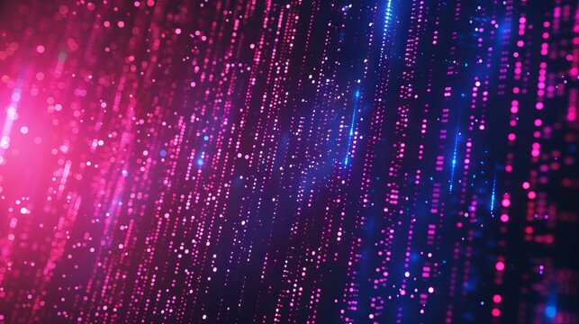 High-tech DNA sequencing sanger method digital background with binary code and genetic data visualization for biotechnology and genomic research