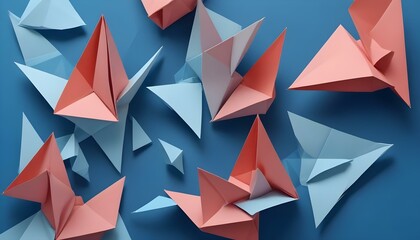 Clear Plain Shiny Warm Soft Vintage Bokeh Cloudy Wave Like Geometric Blue Background or Texture
