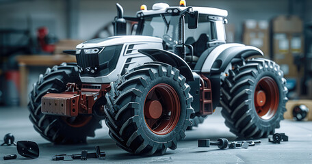 Tractor spare parts, machinery repair.