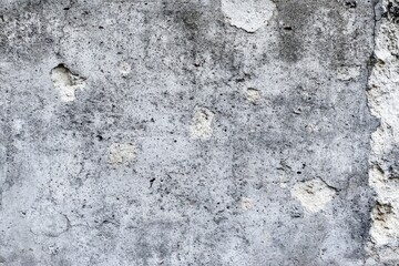 Fototapeta premium Smooth light gray concrete surface with space for text or images