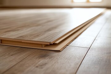 The laminate master joins the panels for quick and affordable DIY flooring