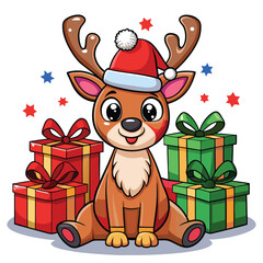 Top 10 Adorable Reindeer Vector Graphics for Holiday Designs