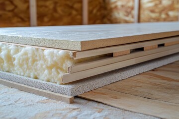 Varieties of insulation include polyurethane foam and fiberglass