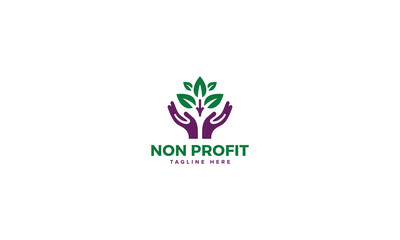 Innovative Charity Logo Vector Design, Nonprofit Logo Collection for Community Care