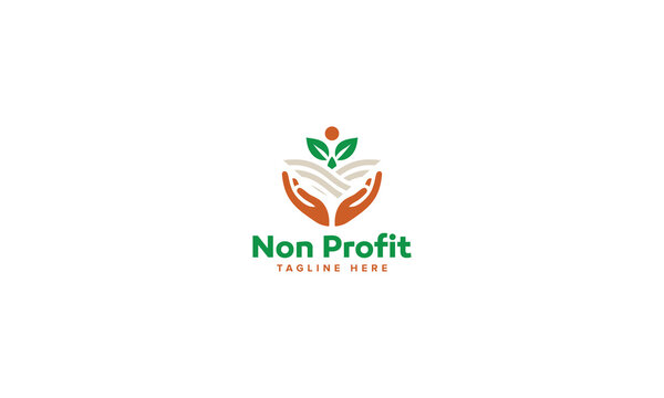 Innovative Charity Logo Vector Design, Nonprofit Logo Collection for Community Care