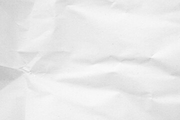 White recycled craft paper texture as background. Grey paper texture, Old vintage page or grunge vignette of old newspaper. Pattern rough art creased grunge letter. Hardboard with copy space for text.