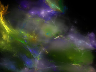 Imaginatory fractal abstract background Image