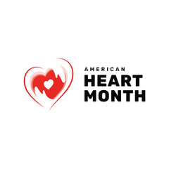 American Heart Month Design Awareness Collection