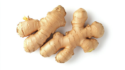ginger. ginger on white background