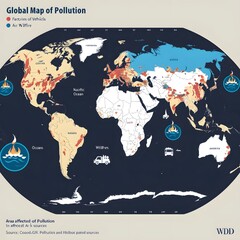 World Pollution Atlas: Mapping the Air Quality Crisis Across Continents