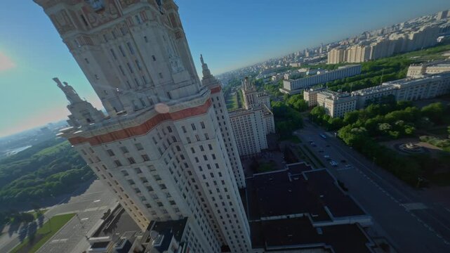 Moscow State University Fpv drone,msu