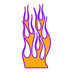 Flame pattern png