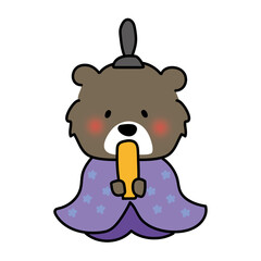 クマのお雛様のお殿様