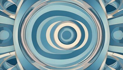 Clear Plain Shiny Warm Soft Vintage Bokeh Cloudy Wave Like Geometric Blue Background or Texture