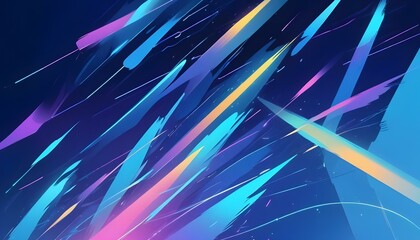 Clear Plain Shiny Warm Soft Vintage Bokeh Cloudy Wave Like Geometric Blue Background or Texture