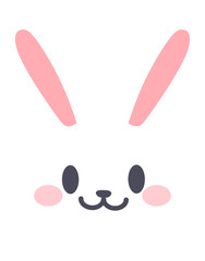 Rabbit Animal Head illustration