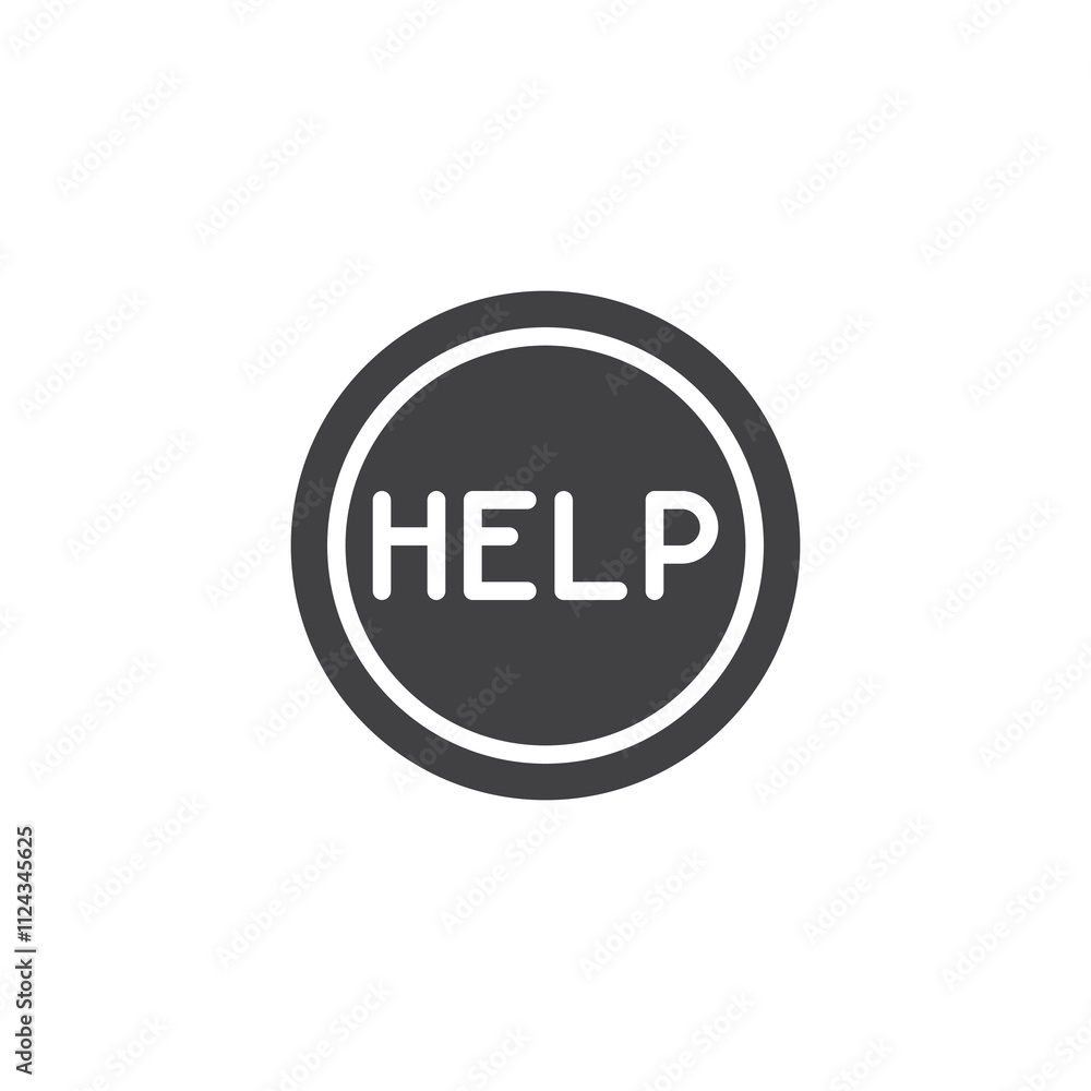 Poster circle with 