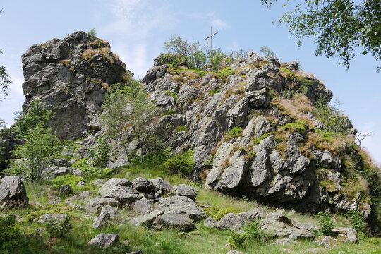 Berglandschaft auf Santo Ant&aacute;o in Kap Verde