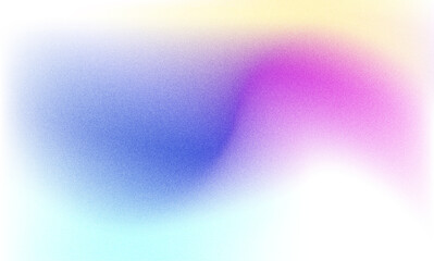Bright Blue Purple Pink with Soft Gradient Background and Grainy Texture