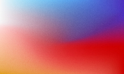 Blue red blue grainy gradient background noise texture smooth abstract header poster banner backdrop design