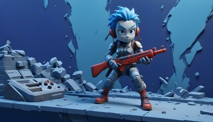 Clear Plain Shiny Warm Soft Vintage Bokeh Cloudy Wave Like Geometric Blue Background or Texture