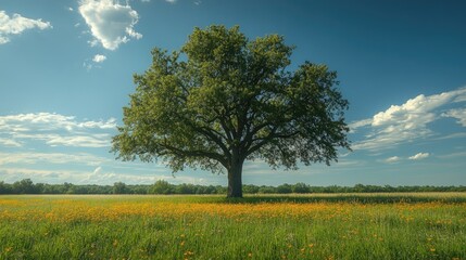  Tree landscape tree grassland. 