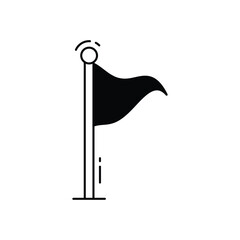 Flag vector icon