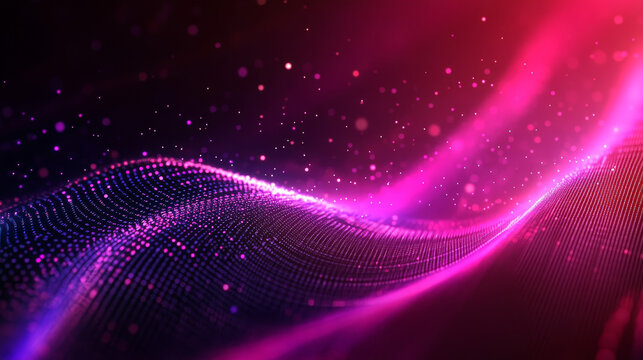 "Binary Code and Digital Technology Background: Cyber Abstract Design"