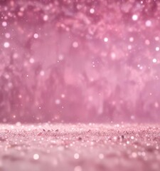 Abstract pink background with glittering starlight and blurred bokeh, conveying a sense of wonder and enchantment, background, pink