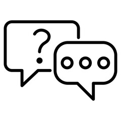 Consulting single icon