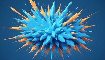 Clear Plain Shiny Warm Soft Vintage Bokeh Cloudy Wave Like Geometric Blue Background or Texture