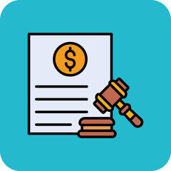 Financial Laws Icon