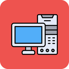 Tower Computer Icon