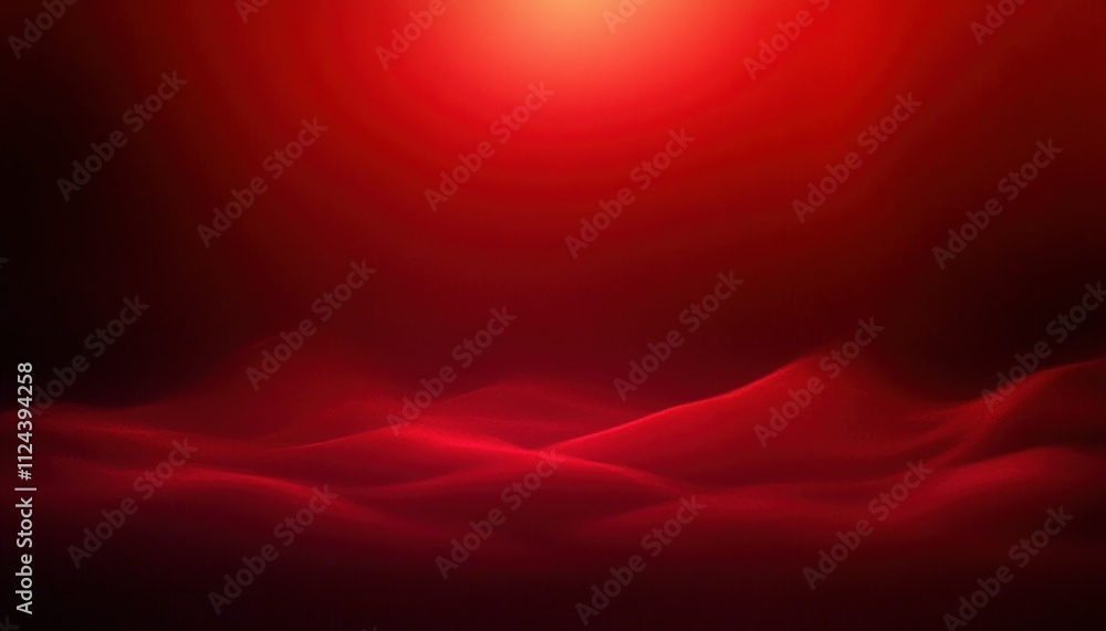 Aufkleber modern abstract background deep red gradient minimalistic texture light luxury warm space for design