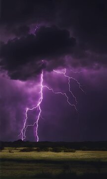 blue flash storm dramatic striking lightning thunderstorm thunder cloud sky strike
