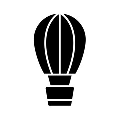 Obraz premium hot air balloon icon