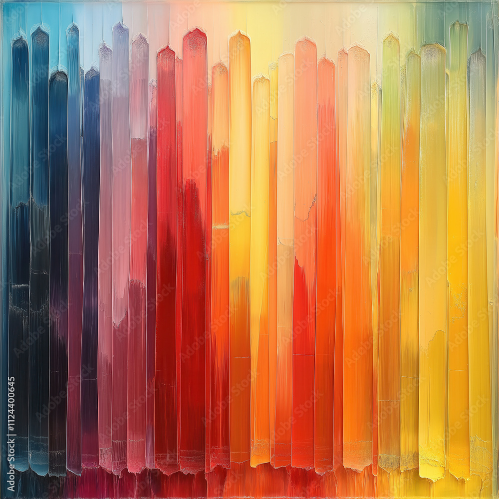 Poster abstract textured background in a combination of multicolored tones.