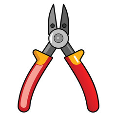 pliers isolated on white background