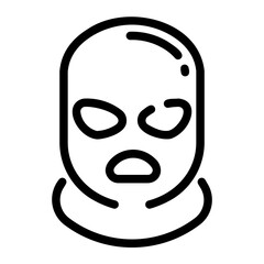 criminal Line Icon